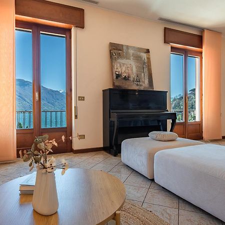 Appartamento Bellavista - Lake Como View - Near The Beach Cremia Bagian luar foto